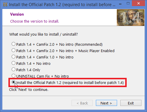 How to Install the Unofficial Patch